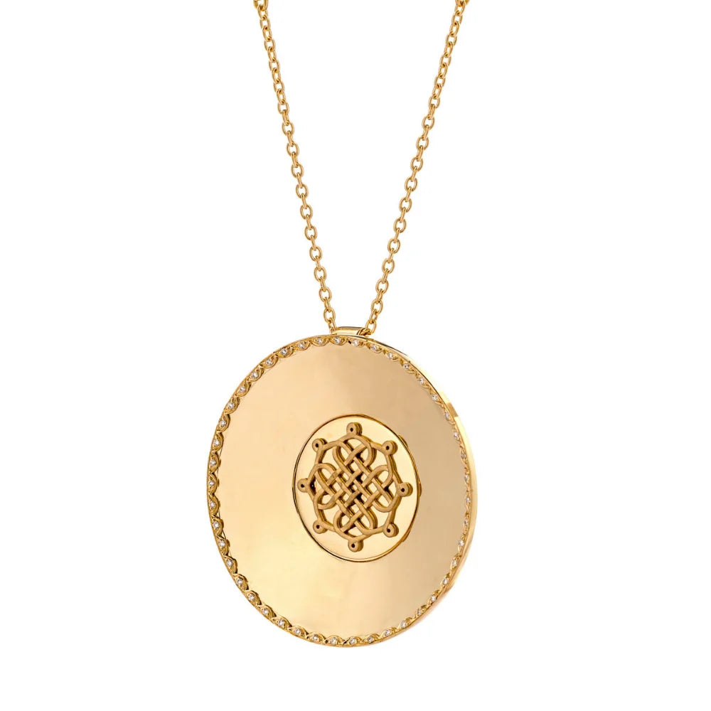 18K Gold Diamond Masterpiece Necklace