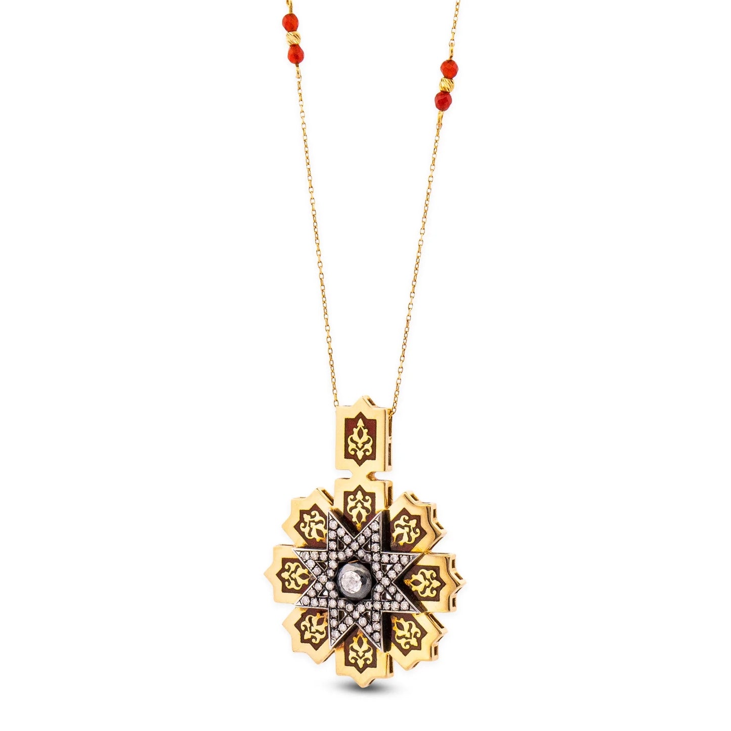 18K Gold Diamond Sultan’s Heirloom Necklace