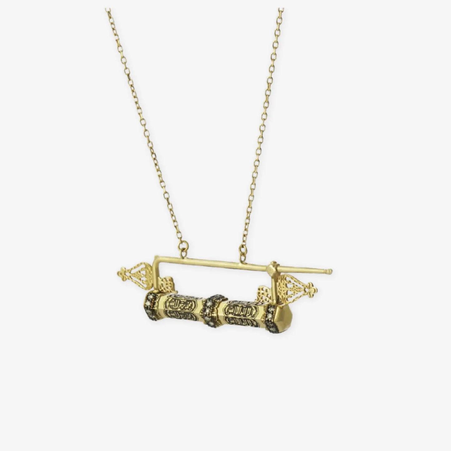 18K Gold Key to the Kaaba Necklace