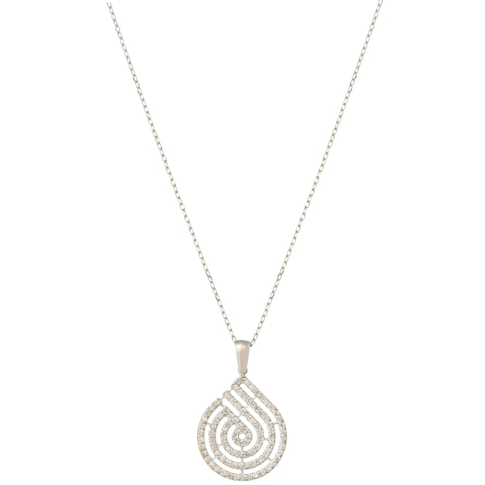 18K Gold Diamond Sparkle Necklace