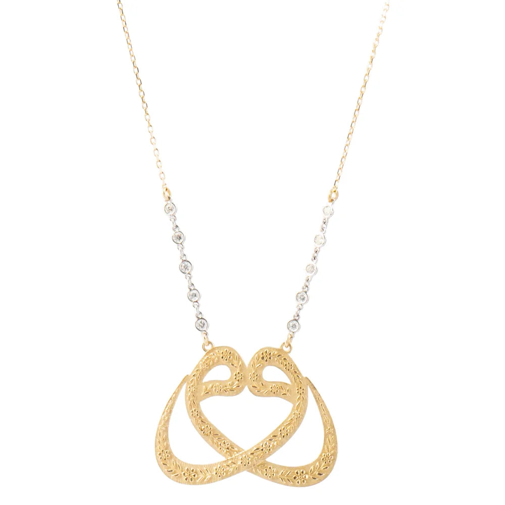 18K Gold Diamond Aras Sparkle Necklace