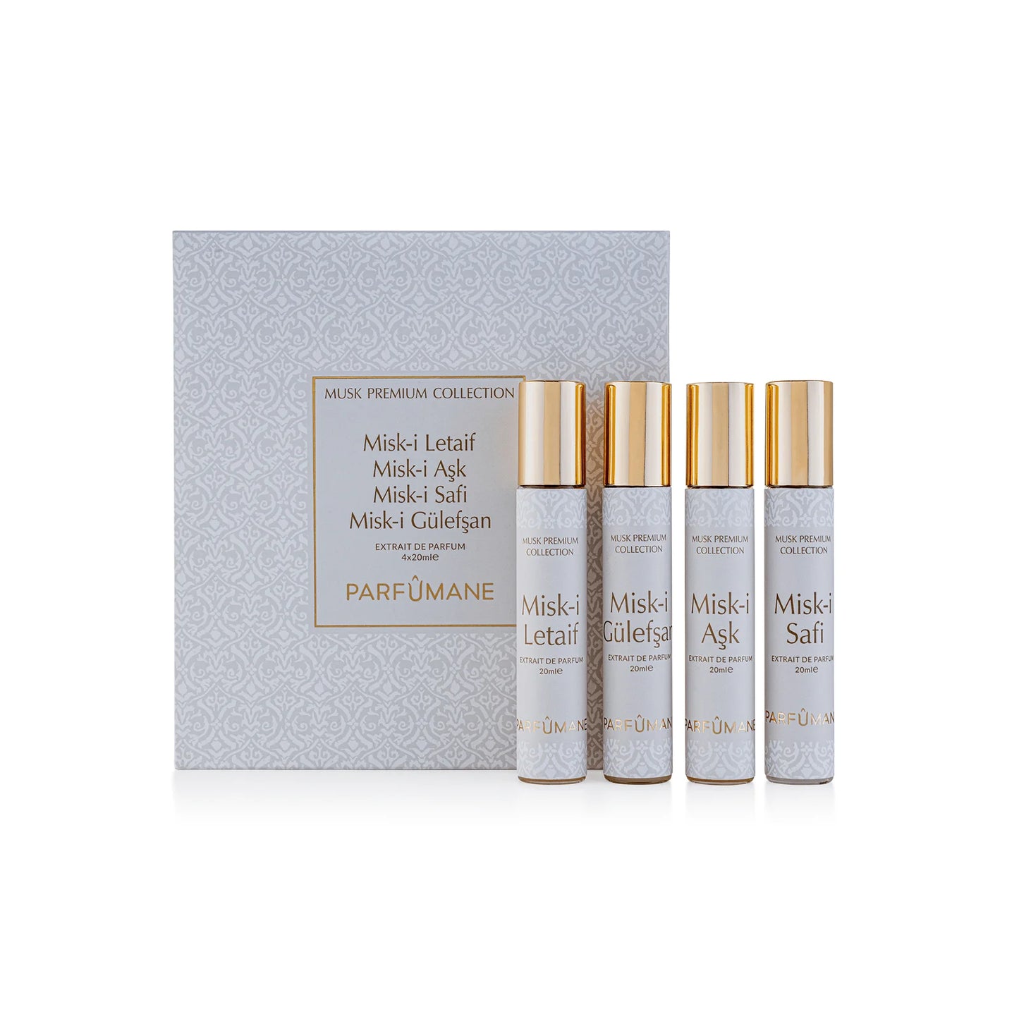 Musk Premium Set Spray Perfume 4 x 20 ml