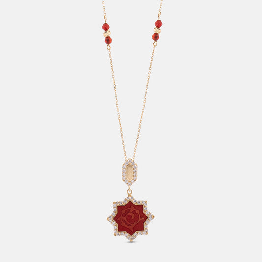 18K Gold Diamond Necklace