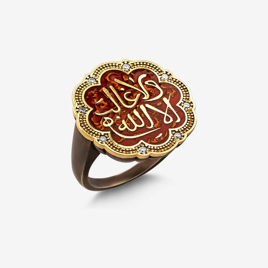 18K Gold Seal Ring