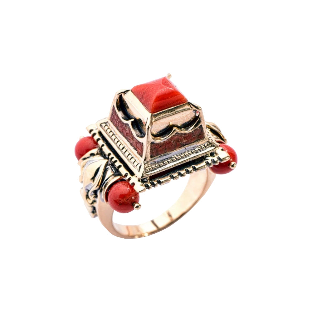 18K Gold Ring of the Power of Speech