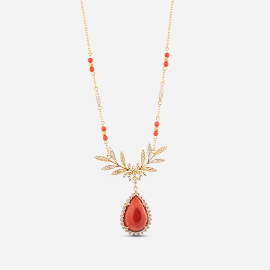 18K Gold Diamond Necklace