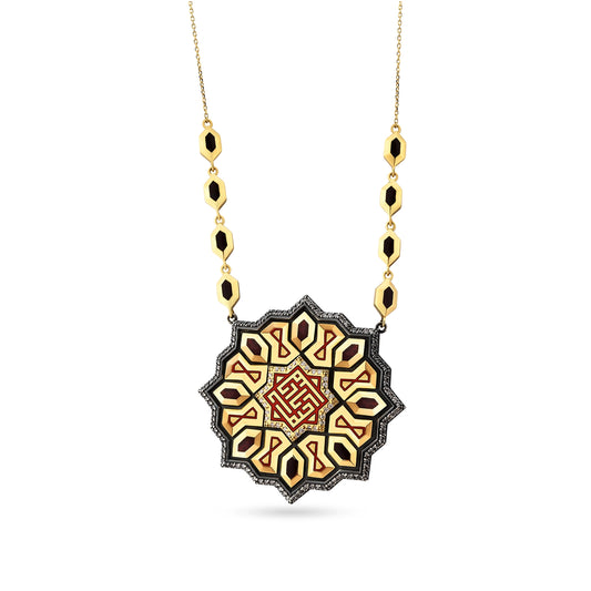 18K Gold Diamond Necklace
