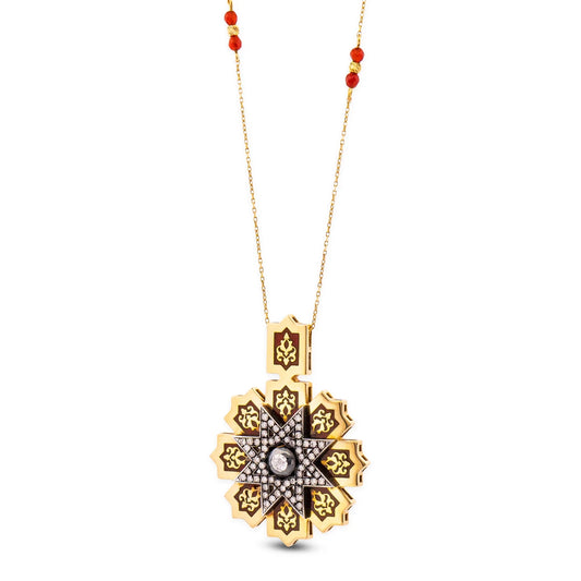18K Gold Diamond Sultan’s Heirloom Necklace