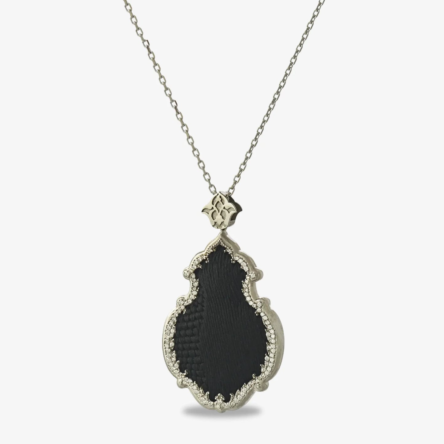 925 Sterling Silver Kiswah Al-Kaabah Ya Hay Necklace