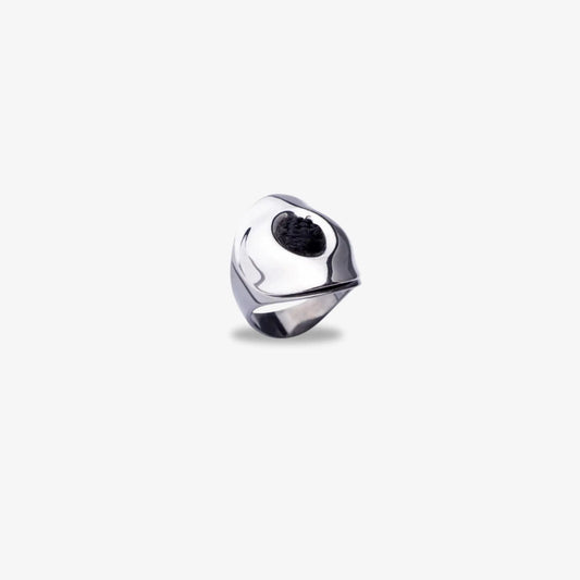 925 Sterling Silver Kiswah Al-Kaabah Hajar al-Aswad Ring