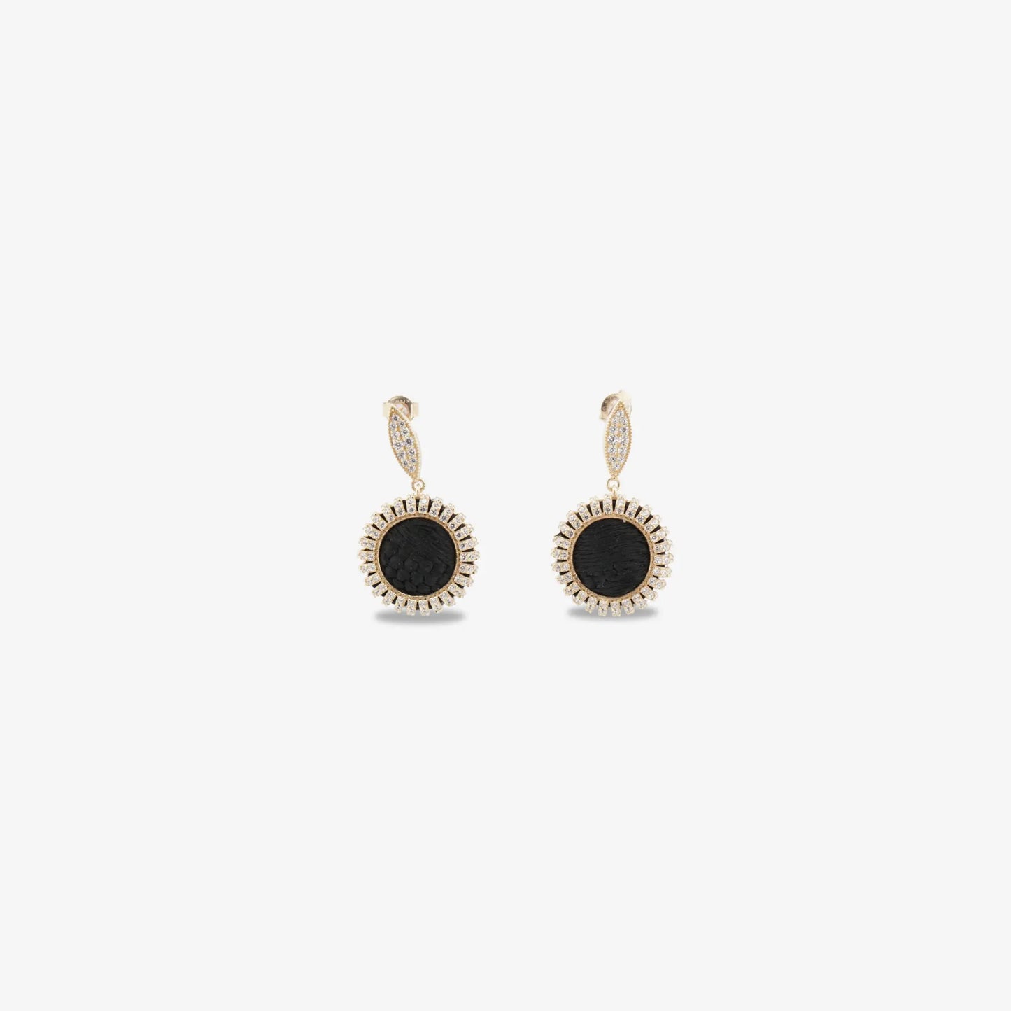 925 Sterling Silver Kiswah Al-Kaabah Earrings