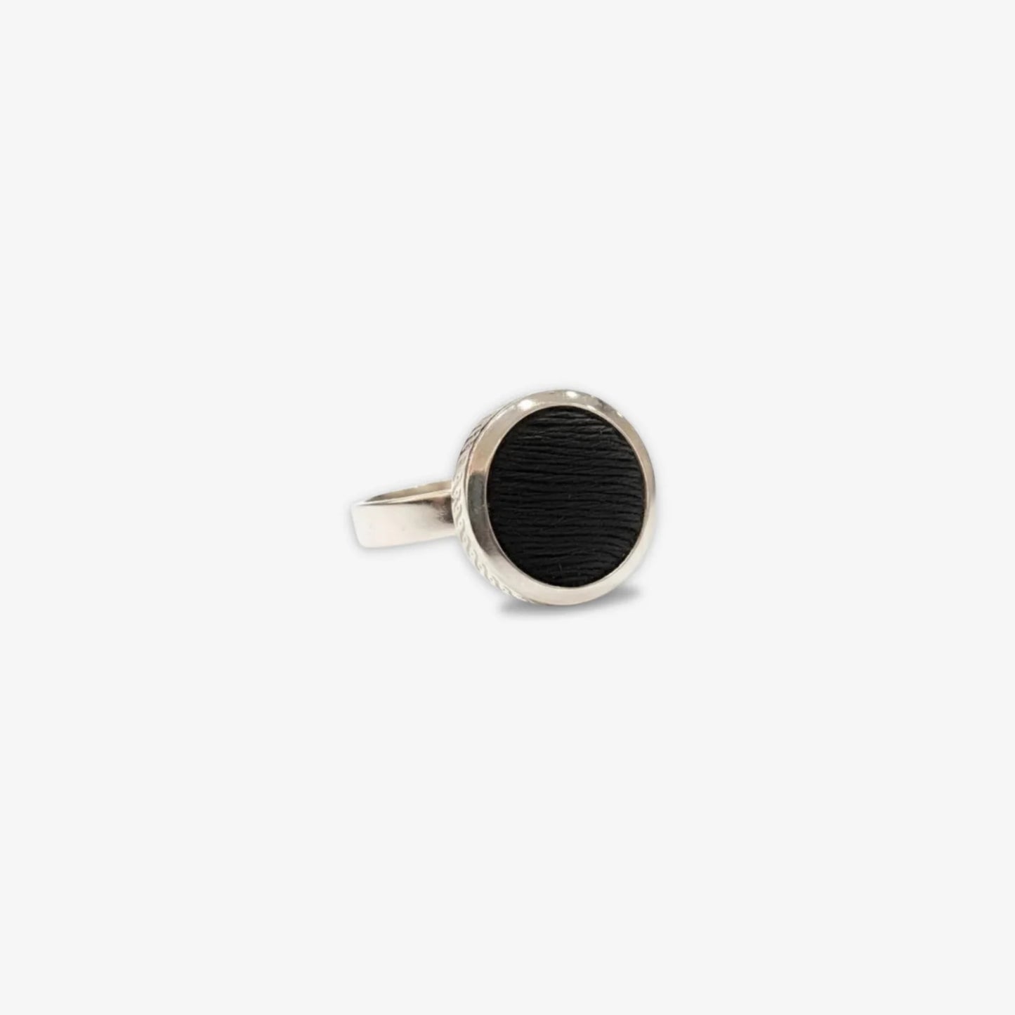 925 Sterling Silver Kiswah Al-Kaabah Oval Ring