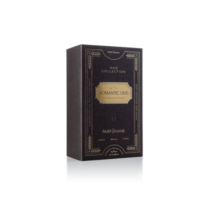 عطر رومانسي عود بخاخ 50 مل